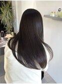 オリーブグレージュ×ナチュラルレイヤー