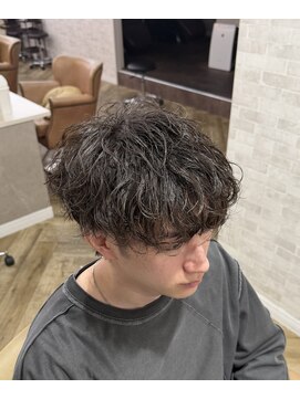 テディ 自由が丘店(teddy) メンズカット×スパイラルパーマ