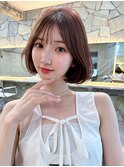 韓国ボブレイヤーボブ渋谷タッセルボブお洒落なレイヤーカット