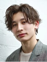 テーラヘアー 五井(TELA HAIR)&nbsp;センターパート×束感ニュアンスパーマ【TELAHAIR五井】