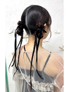 メカマハロジャミング(Me Ka Mahalo Jammming) カチモリツインヘア/ヘアセット/ツインヘア/カチモリヘア