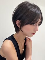 ゴカン バイ ジル ブラン 名古屋(Gokan by JIL BLAN)&nbsp;ハイライトバレイヤージュダブルカラーショートカット30代40代