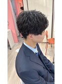 メンズヘアセット