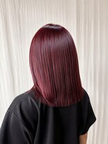 ココカラヘアー ニコ(cococara hair nico)&nbsp;ハイトーン/ピンク/カシス/髪質改善/顔まわりカット