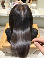 ヘアーアンドケア アミティエ(HAIR&CARE amitie)&nbsp;広がり解消♪自然な艶ミディアム縮毛矯正