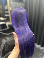 エルシャドール(EL-SHADDOLL)&nbsp;名古屋派手髪得意美容師が作るムラがないだけのムラサキヘア