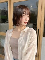 レーヴ 狭山ヶ丘(Reve.) 切りっぱなしボブ