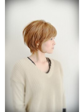 美容院 心花 トキメキ お上品な外国人風無造作BOB