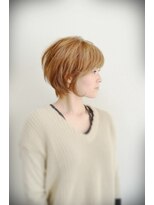 美容院 心花 トキメキ お上品な外国人風無造作BOB