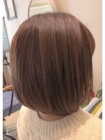 サロン ド ソーホー 蕨(Salon de SOHO) 【ピンクブラウン】がカワイイ♪ナチュラルボブスタイル☆