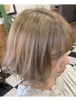 ヘアーデザインサロン スワッグ(Hair design salon SWAG) ゆるふわショートボブ