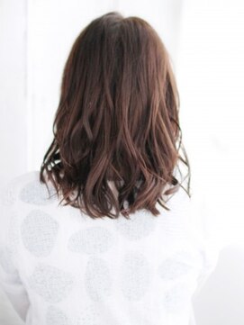 ヘアメイク ナル(hair make nalu) かきあげ前髪のゆるミックスカール