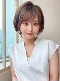 ショート ひし形ショートボブ 可愛い髪型
