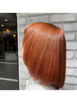 フオラヘアー 中板橋店(Fuola HAIR) オレンジブラウンカラー