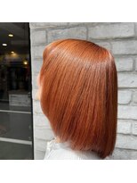 フオラヘアー 中板橋店(Fuola HAIR) オレンジブラウンカラー