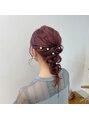 サラソージュ(SARA SO JU)&nbsp;ヘアアレンジ大好きです。似合うバランスで作らせて頂きます。