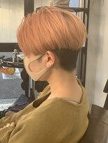 メル(Mel) ☆Mel発☆パールオレンジ☆刈り上げ☆ショート☆
