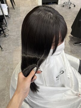 リーオオサカ(Lee Osaka) 【艶感UP】透明感カラー×TOKIOトリートメント/kana