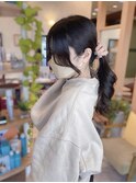 【MICHI 富田店 古作蓮】韓国ヘア エギョモリ