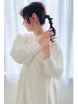 ヴァンカウンシル 一宮店(VAN COUNCIL)&nbsp;ミディアム、ロングの簡単ヘアアレンジ