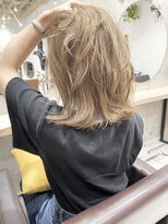 トマト(TOMTO)&nbsp;【HOSSY】ハイトーンボブ_切りっぱなしボブ☆大人ミディ