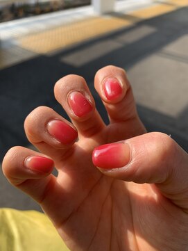 ヘアーサロンフレア さくらんぼネイル