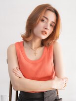 ベンジー 学芸大学店(benji)&nbsp;少し長めのナチュラル韓国ボブ