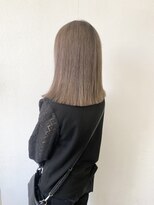 フュー 新小岩(few.)&nbsp;黒髪/グレーベージュ/レイヤーロング/前髪パーマ[新小岩駅]