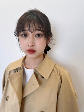 ナビバイケンジ(NaVI by KENJE) 結んで可愛い顔まわりカット
