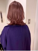 大人くすみピンク×くびれレイヤー