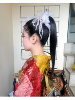 ノード(NODO)&nbsp;【成人式】ポニーテール