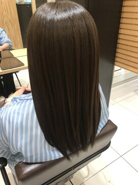 アニュー 北浦和店(ANEW) 《髪質改善》ツヤツヤ×透明感 髪質改善ストレート