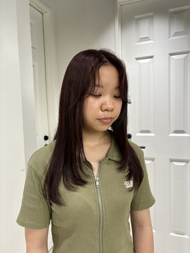 ゼスト 八王子店(ZEST) レッドブラウン/暖色カラー/顔周りレイヤー【藤野はるひ】