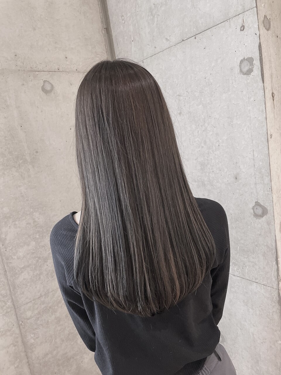 ロング ローレイヤー グレーアッシュ おおたかの森：L212121123