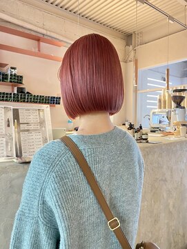 イル(iru) ピンクボブ♪