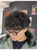 【都築】波巻きパーマ