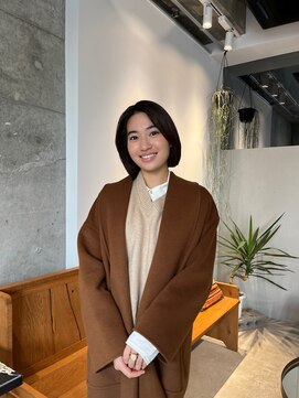 ミリ(milli Produce by ITAKURA) まとまるボブ毛流れバング