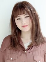 ◎似合わせヘア小顔カットぱつっとロング大人かわいい