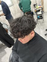 ビカムメンズヘアー 栄店(become men's hair)&nbsp;スペインマッシュスペインカール欧州パーマプードルパーマ