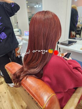 ヘアーリビングリコ 新潟笹口店(hair living Liko) 暖色がかわいい!ブラットオレンジブラウンカラー◎