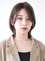 インセプション 銀座(INCEPTION)&nbsp;ミディアム・ボブ/丸顔/前髪あり/絶壁解消/40代/30代/長め