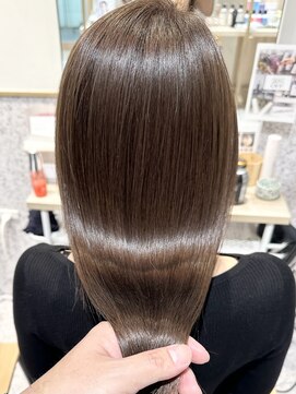 ゼストソエル(ZEST soell) 髪質改善ベージュカラー×髪質改善トリートメント