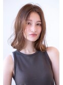 くびれミディ/20代30代大人かわいい/オリーブベージュ