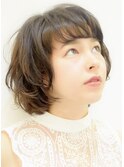 ワンサイドショート/ボブ/ブランジュ/ダブルバンク 表参道/青山