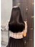 ■田仲指名限定■"美髪"ストレート+カット+"極潤"髪質改善カラー ￥55,000