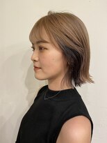 ルプラ トリコ(le-pla trico) コントラストカラーbob