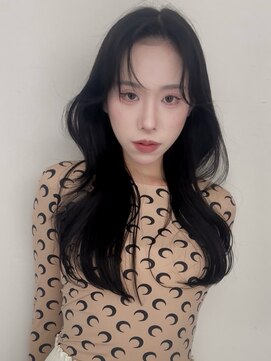 ミレバイジェニー (mirae by geny) レイヤーカット くびれロング韓国ヘアs