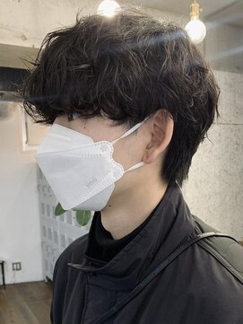 レタッチバイフィフス(RETOUCH by fifth) 原宿シャドウパーマルーズパーマ無造作毛流れヘアマッシュ