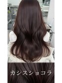 韓国ヘア 透明感カラー 2wayバング レイヤーカット 顔周り