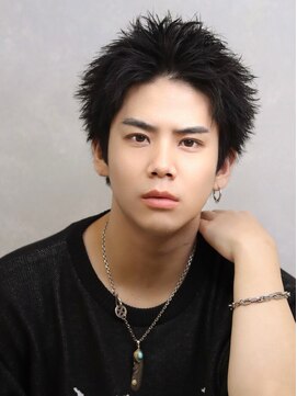 コンフィデンス メンズヘアー(confidence MEN'S HAIR) スパイキーショート［新宿/メンズ/メンズパーマ］